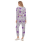 Women's Lavender Dreams Crop Hoodie Sports Set