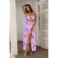 Women's Beach Vibes Tie Back Wrap Dress