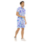 Men's Beach Vibes Short Sleeve Shirt Set
