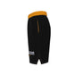 Black Amazon V Neck Basketball Suit