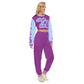 Hustle Or Struggle Women's Crop Sweatshirt Suit