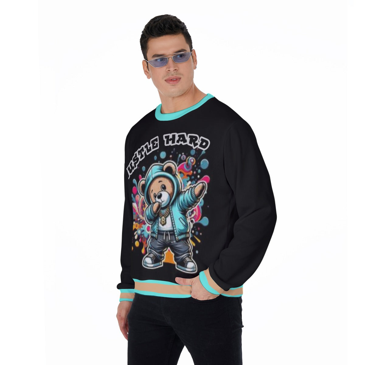 Hustle Hard Men's Thicken Sweater
