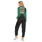 Addicted 2 The Hustle Women's Crop Sweatshirt Suit