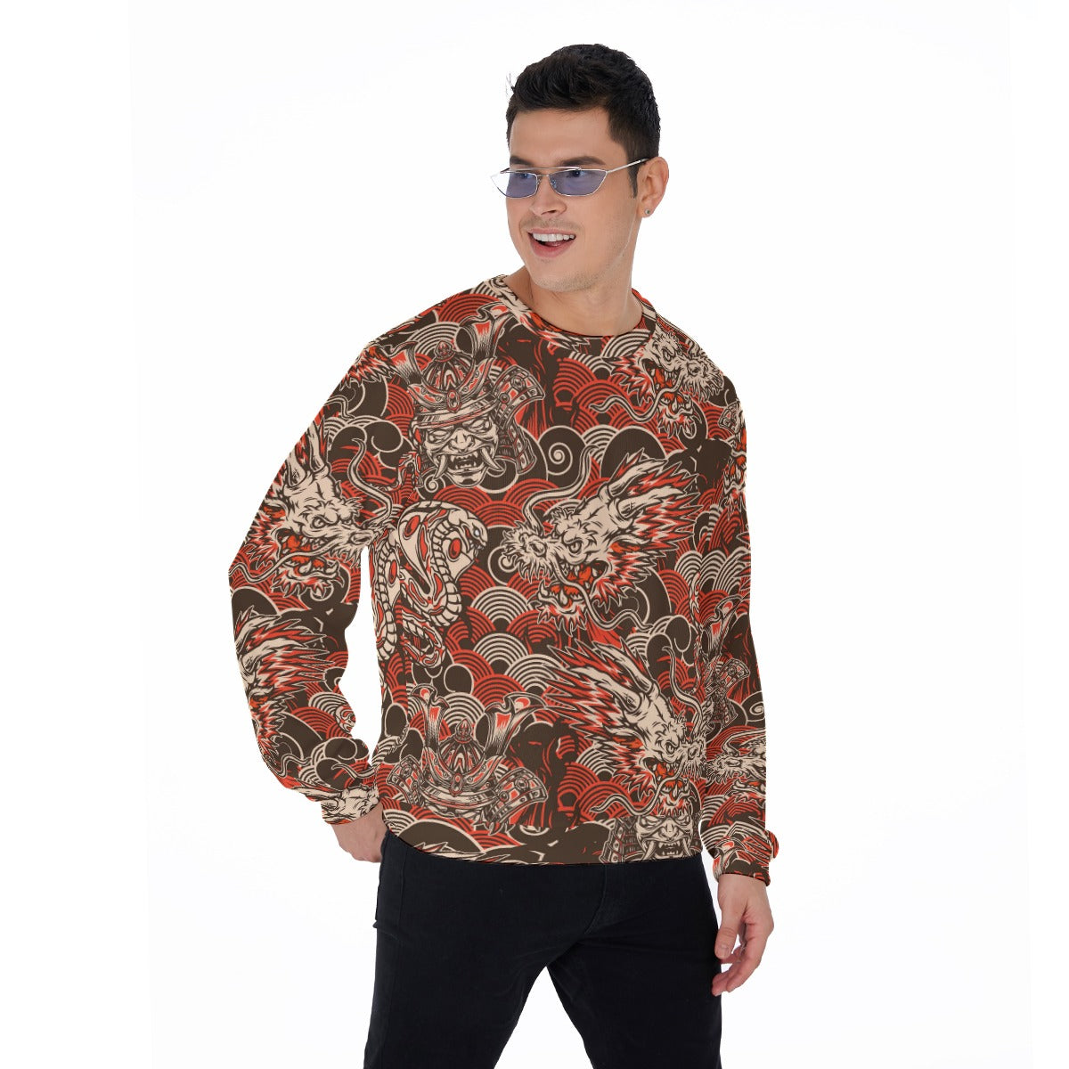 Vintage Japanese Men's Thicken Sweater