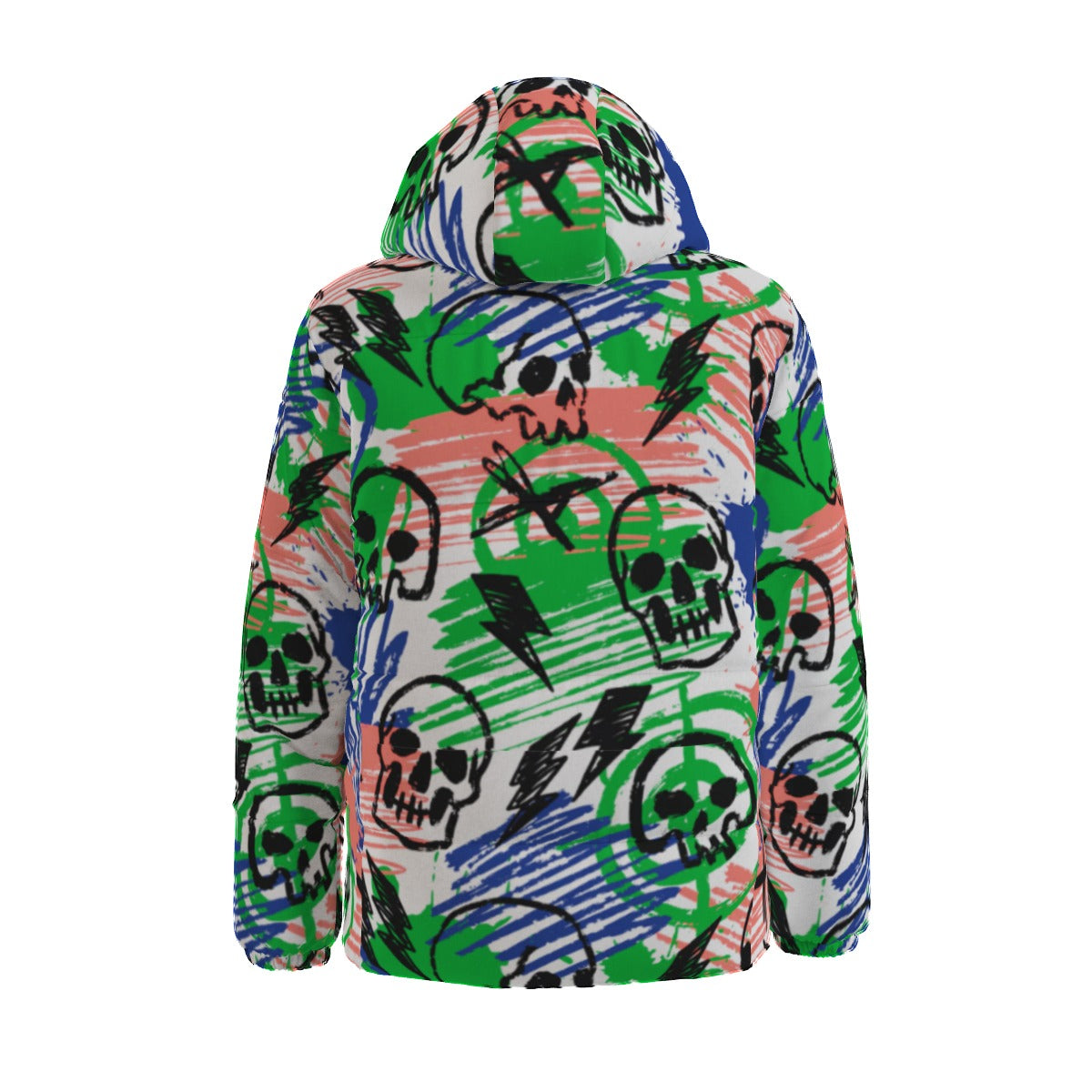 Grunge Skulls Winter Time Jacket Unisex