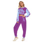 Hustle Or Struggle Women's Crop Sweatshirt Suit
