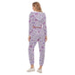 Women's Lavender Dreams Crop Hoodie Sports Set