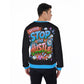 Never Stop The Hustle Men's Thicken Sweater