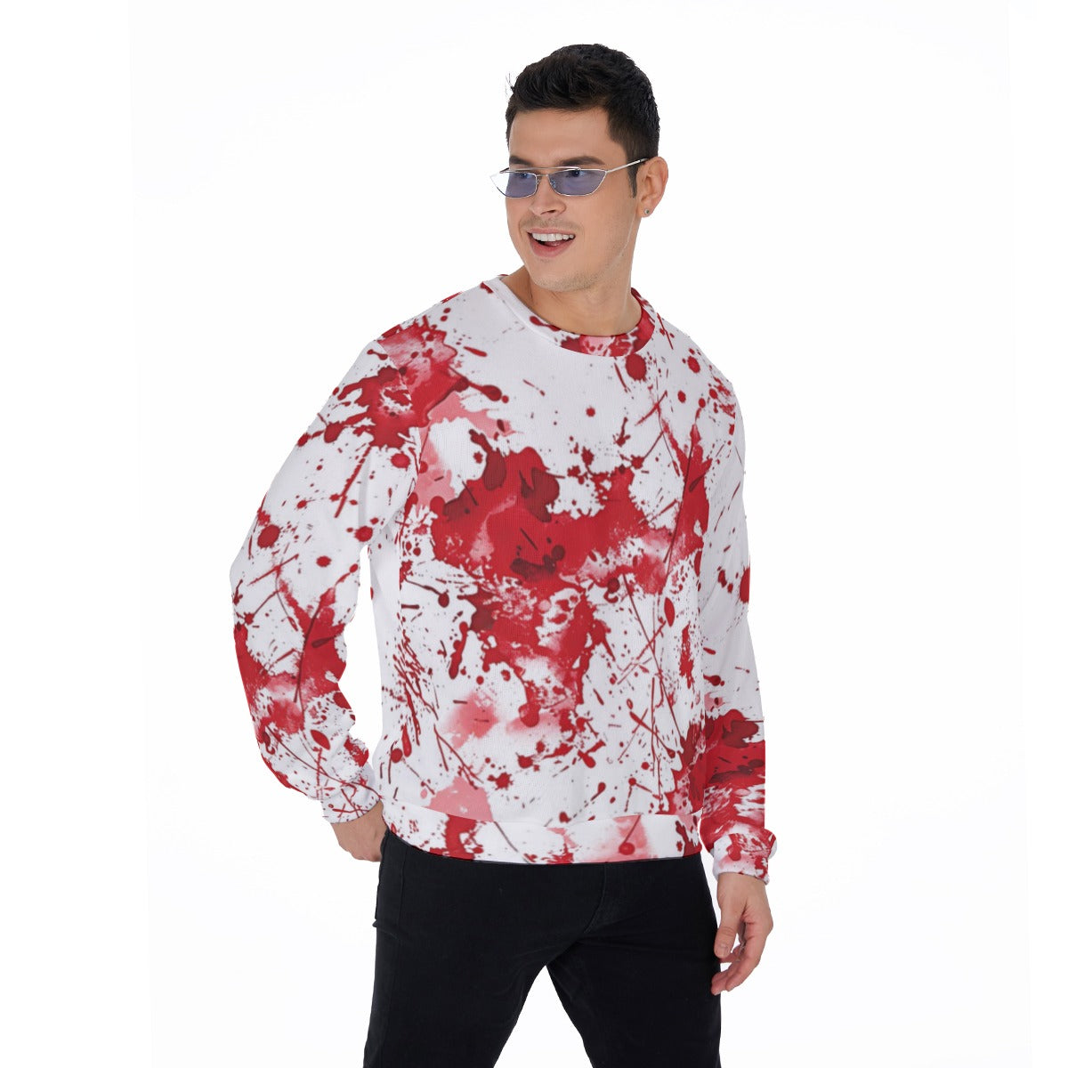 Men's True Crimes Thicken Sweater