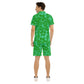 Men's Beach Vibes Short Sleeve Shirt Set