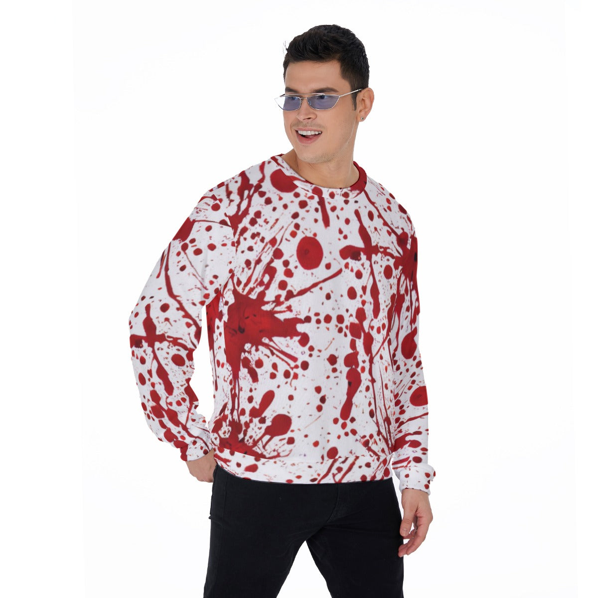 Men's True Crimes Thicken Sweater