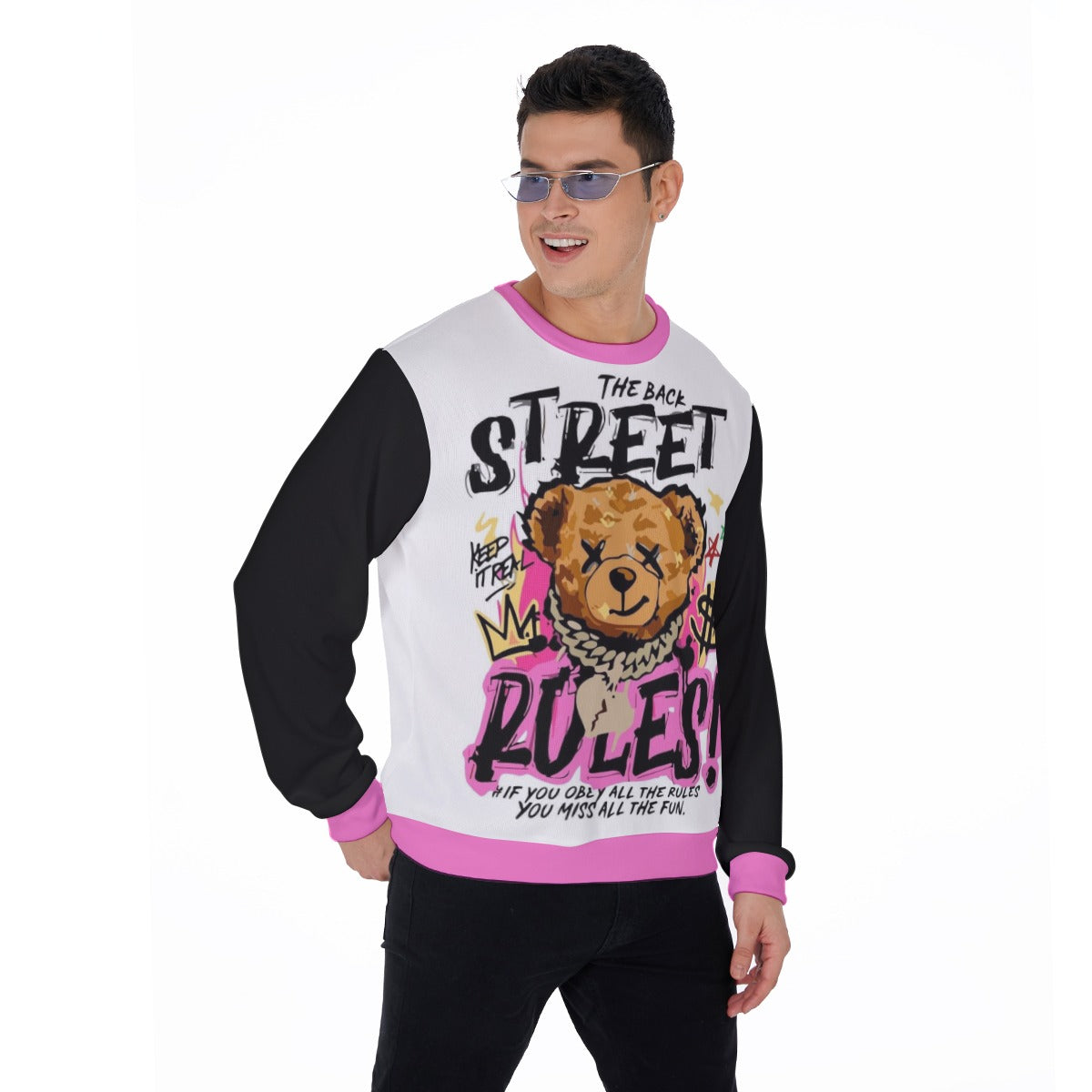 Men's Street Rules Thicken Sweater