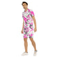 Men's Paint Splatter Short Sleeve Shirt Set