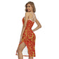Beach Vibes Back Cross Cami Dress