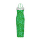 Women's Beach Vibes Sexy Hollow Cami Dress