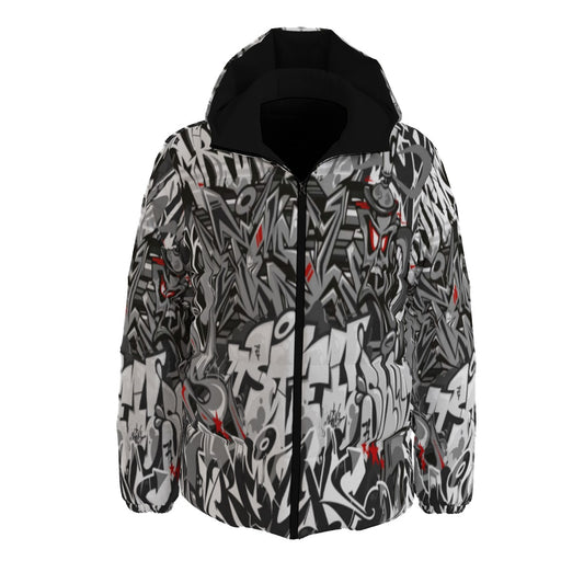 Graffiti Style Winter Time Jacket Unisex