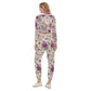 Women's Lavender Dreams Crop Hoodie Sports Set