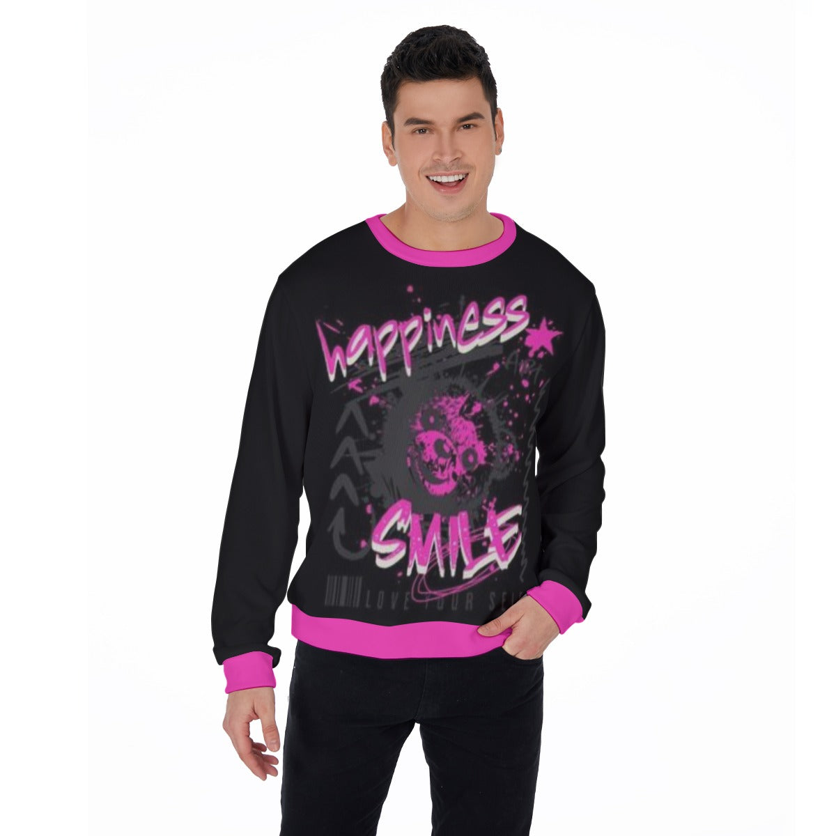 Love Your Self Men's Thicken Sweater