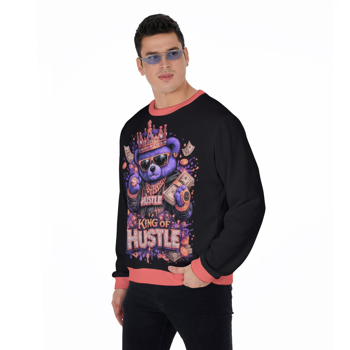 Men's Hustle King Thicken Sweater