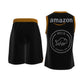 Black MCI 5 Amazon V Neck Basketball Suit