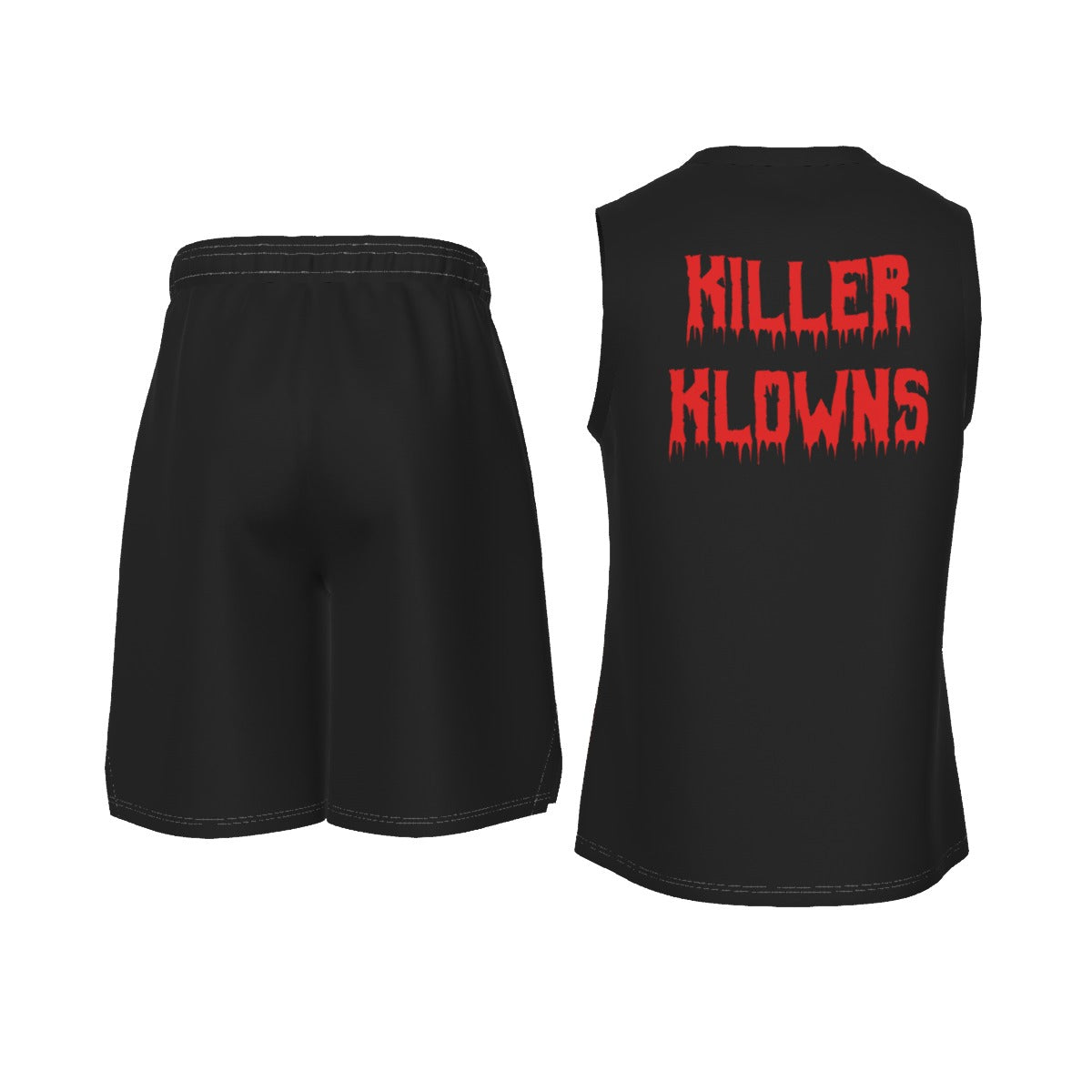 Killer Klowns Men's V Neck Basketball Suit