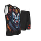 Killer Klowns Men's V Neck Basketball Suit