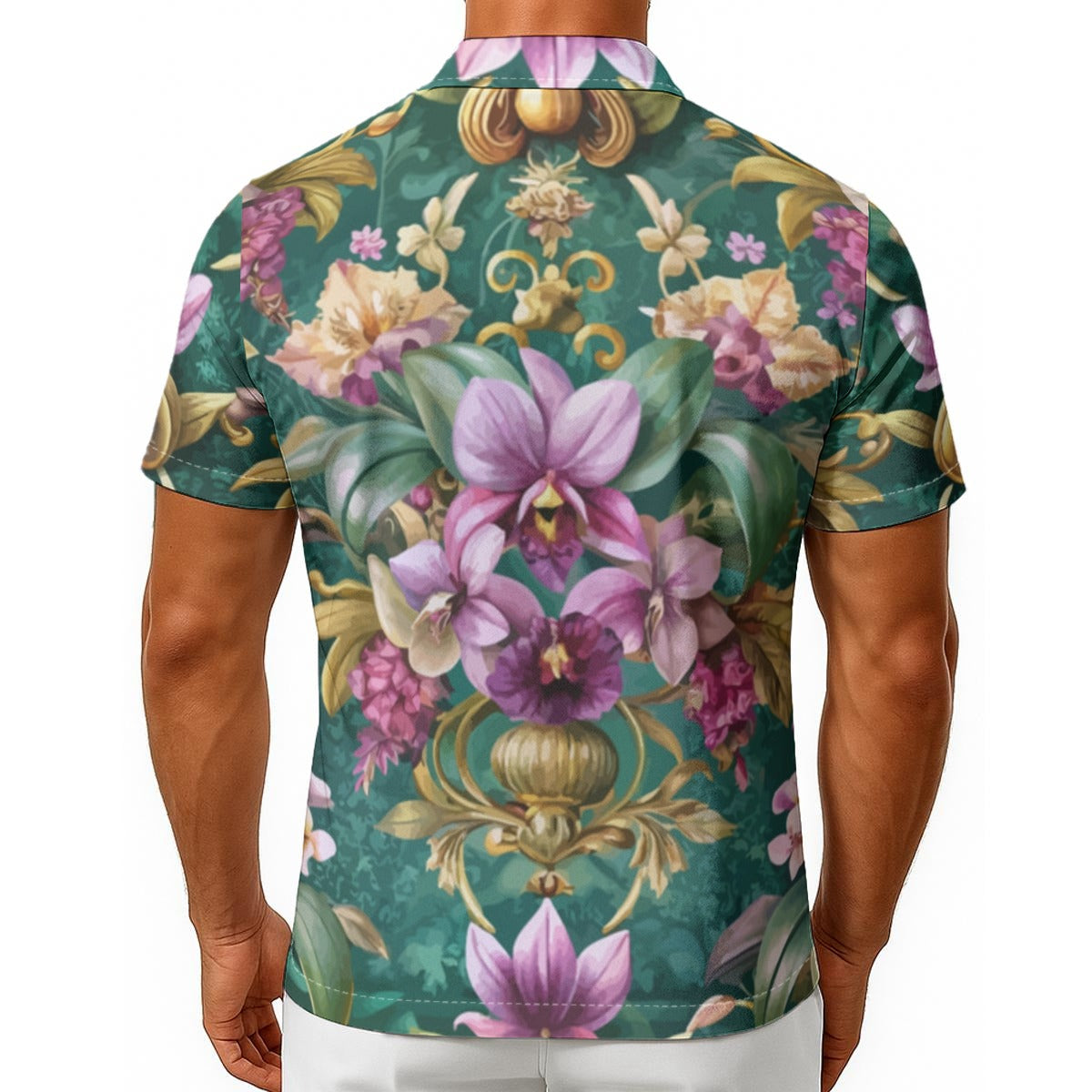 Men's Royal Garden Button Up