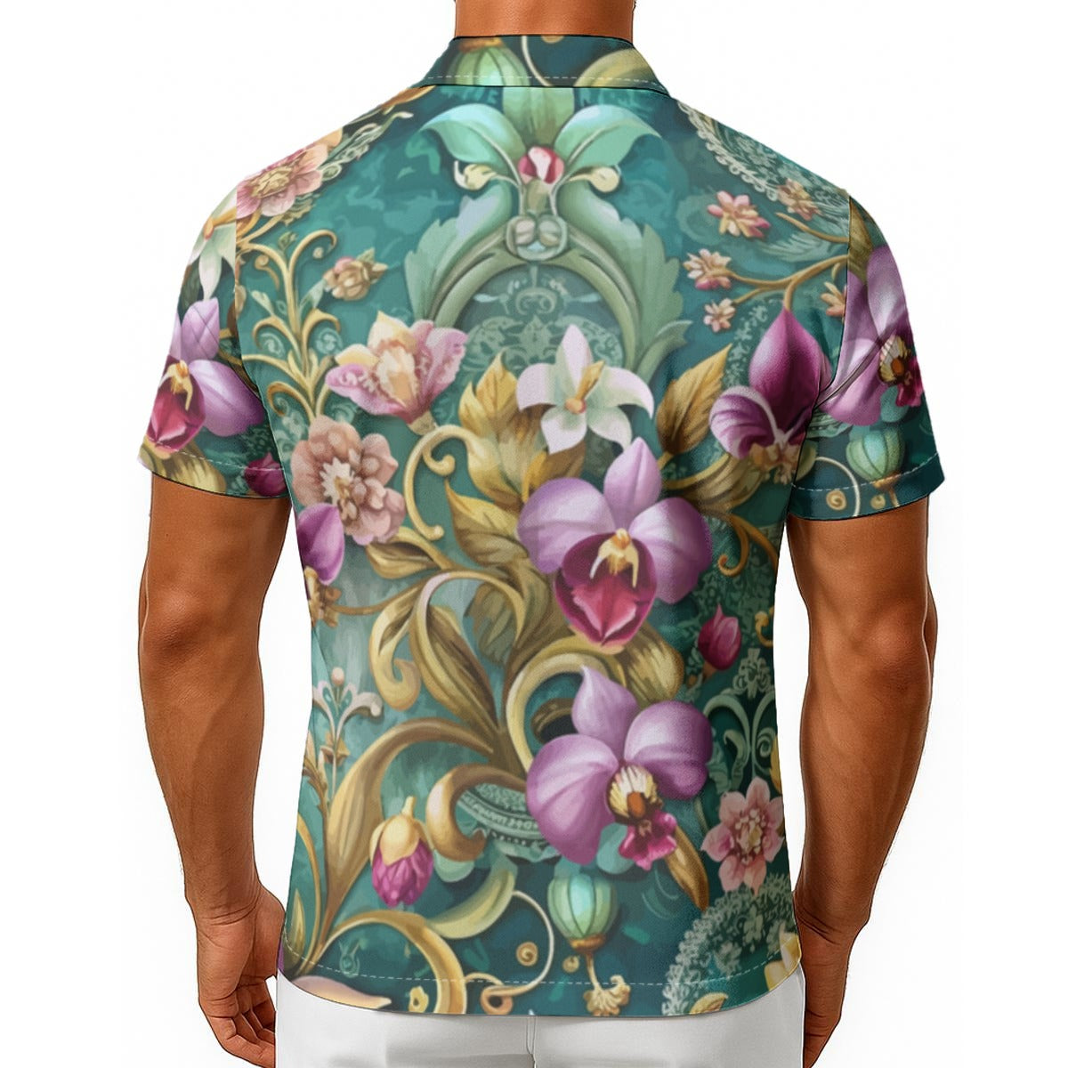 Men's Royal Garden Button Up