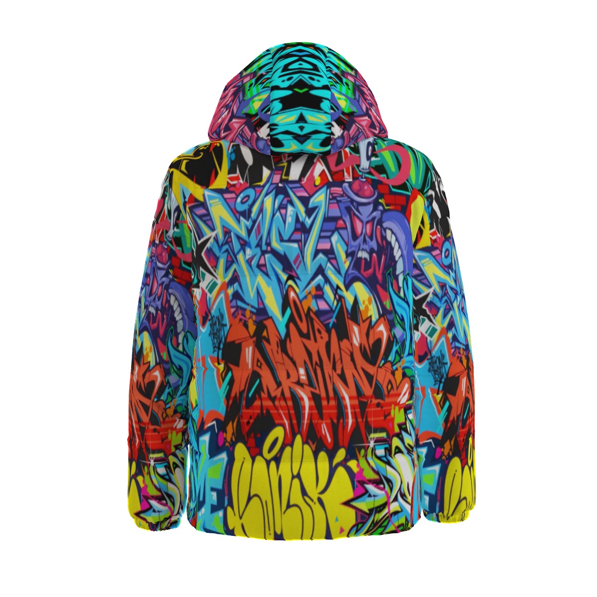 Graffiti Style Winter Time Jacket Unisex