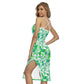 Beach Vibes Back Cross Cami Dress