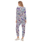 Women's Spring Time Vibes Crop Hoodie Sports Set