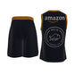 Navy Blue MCI 5 Amazon V Neck Basketball Suit