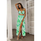 Women's Beach Vibes Tie Back Wrap Dress
