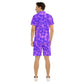 Men's Beach Vibes Short Sleeve Shirt Set