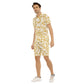 Men's Golden Chains Short Sleeve Shirt Set