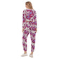 Women's Spring Time Vibes Crop Hoodie Sports Set