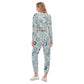 Women's Spring Time Vibes Crop Hoodie Sports Set