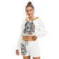 Cute But Dangerous Women's Micro Fleece Hoodie And Shorts Set