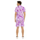 Men's Beach Vibes Short Sleeve Shirt Set