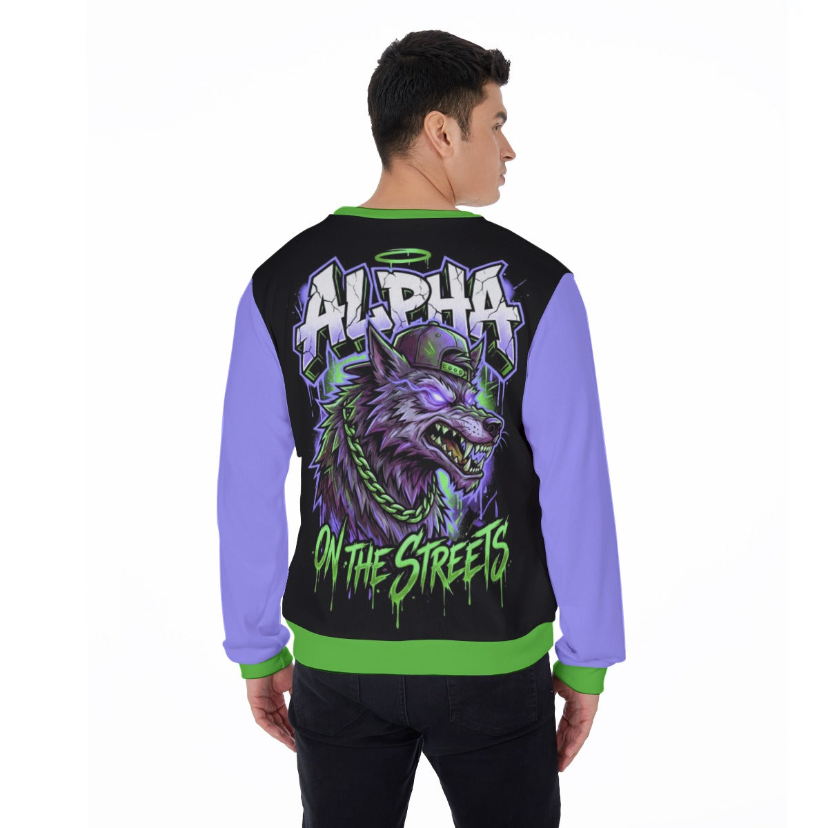 Men's Alpha On The Street Thicken Sweater
