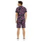 Men's Midnight Bloom Short Sleeve Shirt Set