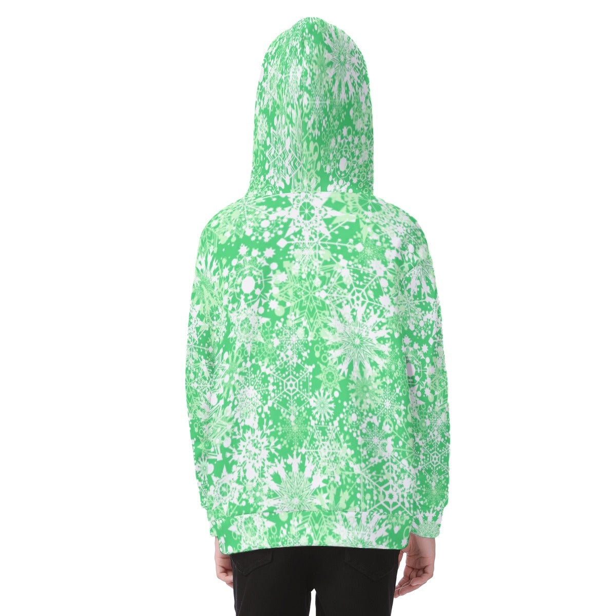 Kid's Winter Wonderland Heavy Fleece Zip Up Hoodie