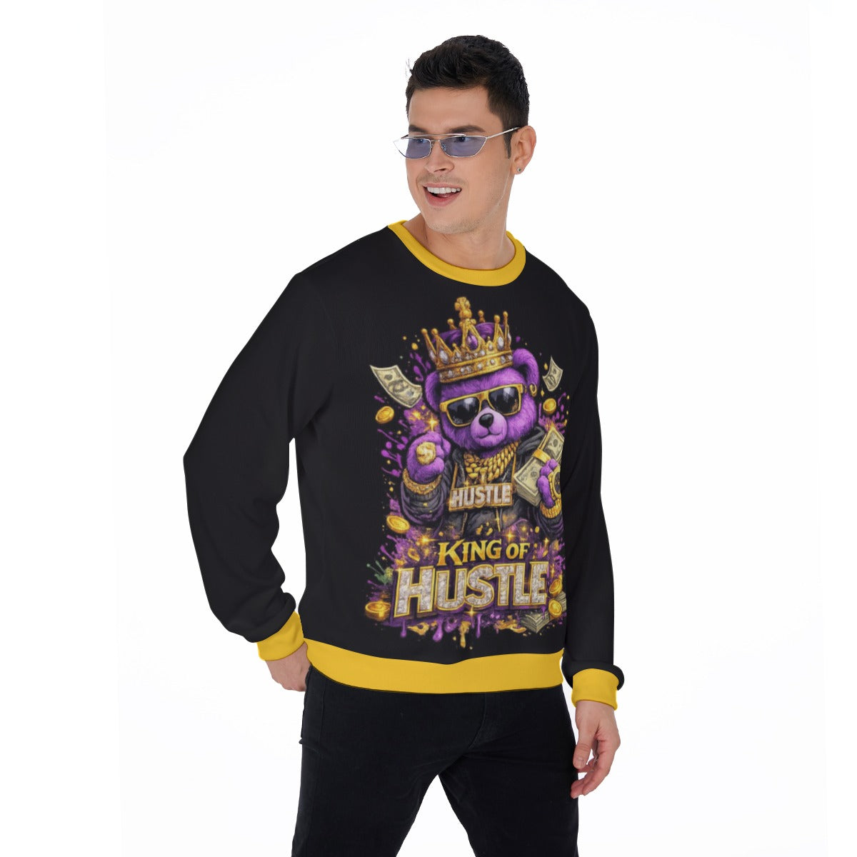 Men's Hustle King Thicken Sweater