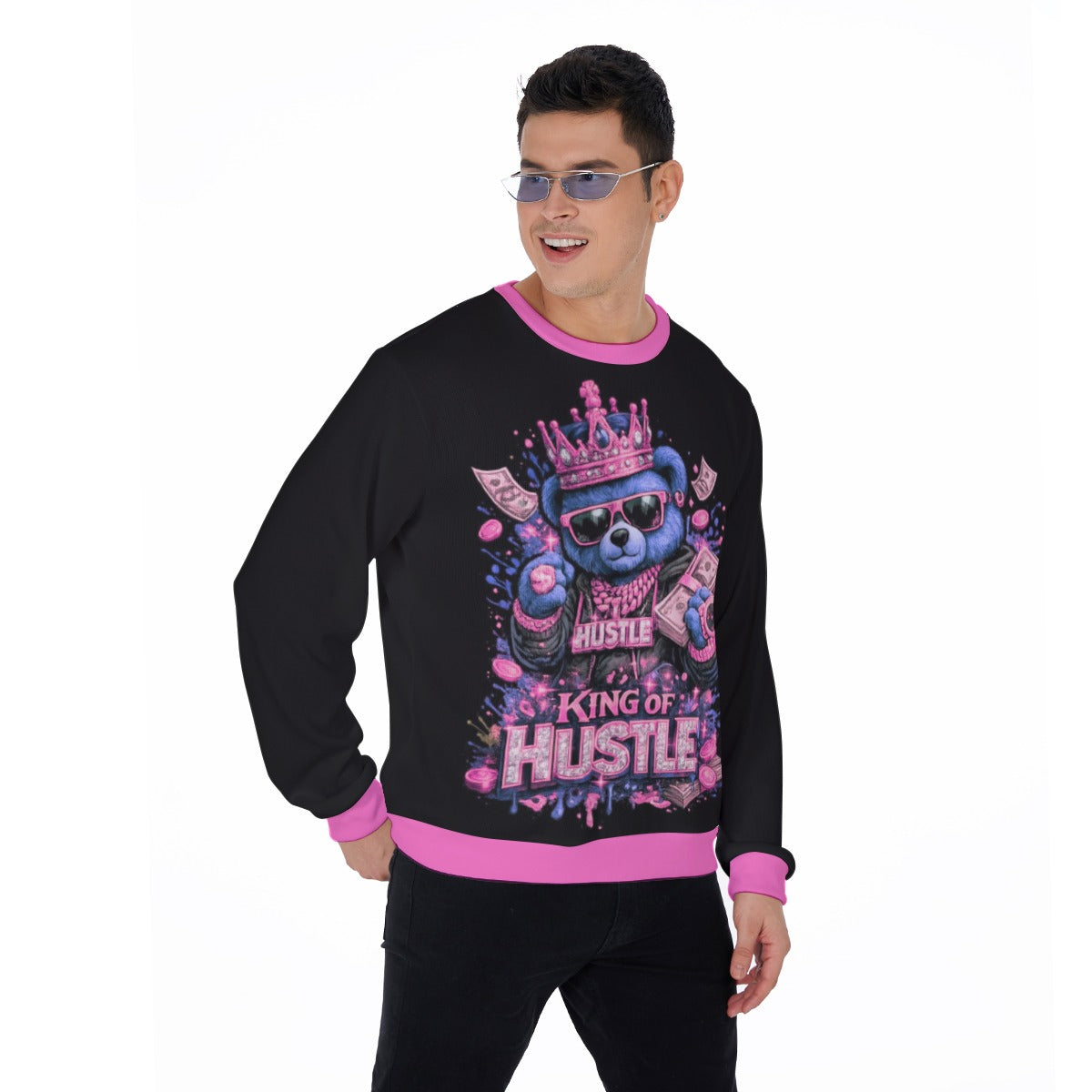Men's Hustle King Thicken Sweater