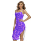 Beach Vibes Back Cross Cami Dress