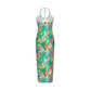 Women's Tropic Summer Vibes Sexy Hollow Cami Dress
