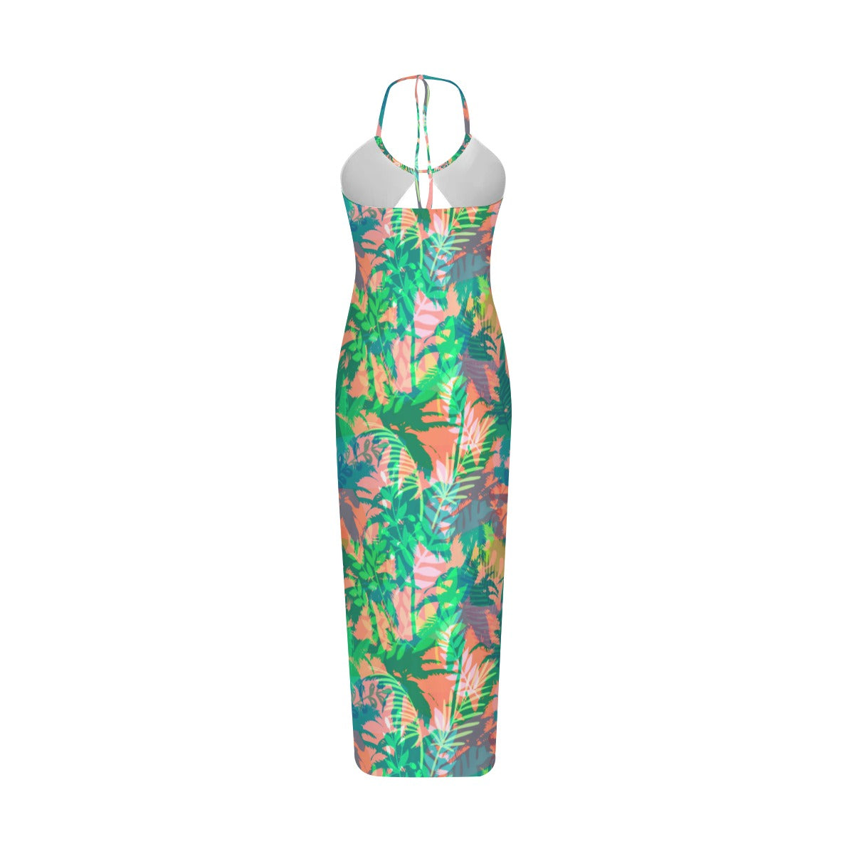 Women's Tropic Summer Vibes Sexy Hollow Cami Dress