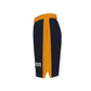 Navy Blue With Stripe Amazon V Neck Basketball Suit