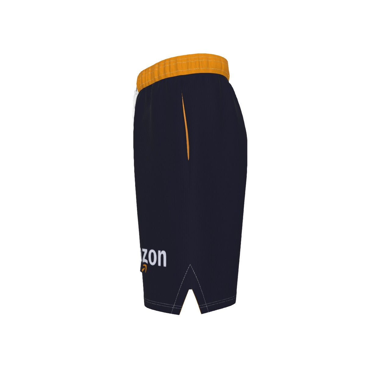 Navy Blue Amazon V Neck Basketball Suit