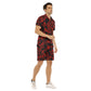 Men's Midnight Bloom Short Sleeve Shirt Set